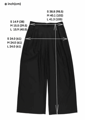 Wide Tack pants Haze Flow