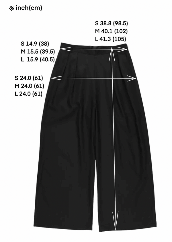 Wide Tack pants Haze Flow